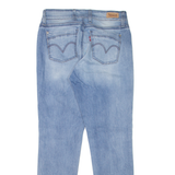 LEVI'S 529 Curvy Womens Jeans Blue Slim Skinny Stone Wash W28 L29