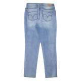 LEVI'S 529 Curvy Womens Jeans Blue Slim Skinny Stone Wash W28 L29