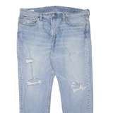LEVI'S Hi-Ball BIG E Mens Jeans Blue Slim Tapered Stone Wash W38 L29