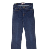 LEVI'S 714 Womens Jeans Blue Regular Straight W23 L32
