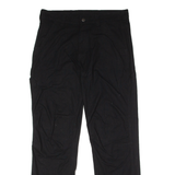 DICKIES Workwear Mens Twill Trousers Black Slim Straight W36 L30