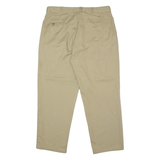 DICKIES Workwear Mens Twill Trousers Beige Slim Straight W36 L28