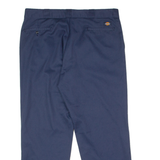 DICKIES 874 Original Workwear Mens Twill Trousers Blue Regular Straight W40 L30