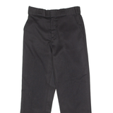 DICKIES X Urban Outfitters Workwear Mens Twill Trousers Black Straight W26 L28