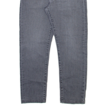 LEVI'S 512 BIG E Jeans Mens Grey Slim Tapered Stone Wash W30 L26
