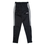 ADIDAS Mens Track Pants Black Tapered XS W24 L28