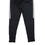 ADIDAS Mens Track Pants Black Tapered XS W24 L28