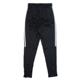 ADIDAS Mens Track Pants Black Tapered XS W24 L28