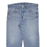 LEVI'S 501 Jeans Mens Blue Regular Straight W34 L23