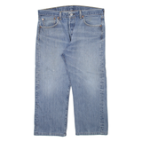 LEVI'S 501 Jeans Mens Blue Regular Straight W34 L23