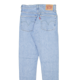 LEVI'S 501S Jeans Womens Blue Skinny Straight W24 L28
