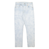 LEVI'S 501S Jeans Big E Womens Blue Skinny Straight W28 L28