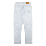 LEVI'S 501S Jeans Big E Womens Blue Skinny Straight W28 L28