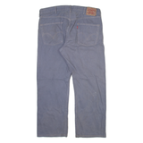 LEVI'S 501 Jeans Mens Grey Regular Straight Stone Wash W38 L27
