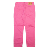 LEVI'S 541 Jeans Customised Mens Pink Athletic Tapered W32 L30