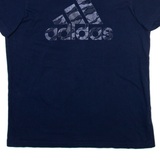 ADIDAS Mens T-Shirt Blue M