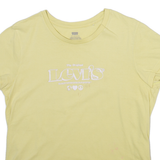 LEVI'S Mens T-Shirt Yellow L