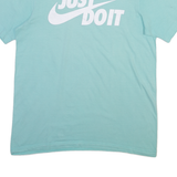 NIKE Mens T-Shirt Blue S