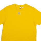 CLIQUE Mens T-Shirt Yellow L