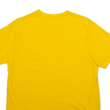CLIQUE Mens T-Shirt Yellow L