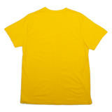 CLIQUE Mens T-Shirt Yellow L