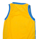 BSKT San Francisco Mens Jersey Yellow Sleeveless USA XL