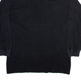 SPORTING LIFE Mens T-Shirt Grey Long Sleeve 1/4 Zip L