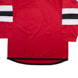 HOCKEY MONKEY Mens Jersey Red Long Sleeve L