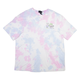 H&M Rick And Morty Mens Tie Dye T-Shirt Pink XL