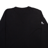 ADIDAS Mens T-Shirt Black Long Sleeve M
