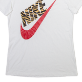 NIKE Womens T-Shirt White XS