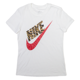 NIKE Womens T-Shirt White XS
