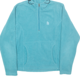THE NORTH FACE Fleece 1/4 Zip Womens Blue Hoodie L
