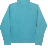 THE NORTH FACE Fleece 1/4 Zip Womens Blue Hoodie L