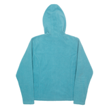 THE NORTH FACE Fleece 1/4 Zip Womens Blue Hoodie L