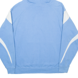 HOLLOWAY Laces Baseball Mens Blue Hoodie USA L