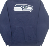 NFL Seattle Seahawks Mens Blue Hoodie USA S
