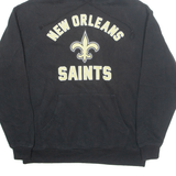 NFL New Orleans Saints Mens Black Hoodie USA M