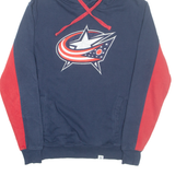 FANATIC Blue Jackets Mens Blue Hoodie USA S