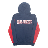 FANATIC Blue Jackets Mens Blue Hoodie USA S