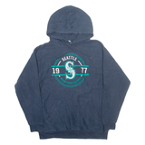SPORT TEK Seattle Mens Blue Hoodie USA L