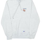 RUSSELL ATHLETIC Gar Wood Mens Grey Hoodie USA S