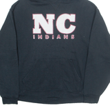 RUSSELL ATHLETIC Nc Indians Mens Black Hoodie USA L