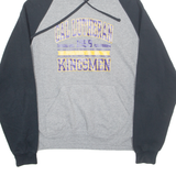 JERZEES Cal Lutheran Kingsmen Mens Grey Hoodie USA L