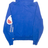 CHAMPION Mens Blue Hoodie S