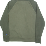 CHAMPION Mens Green Hoodie M