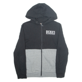 DICKIES Mens Black Hoodie Full Zip M
