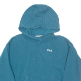 FILA Mens Blue Hoodie S