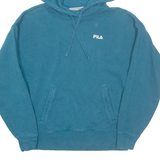 FILA Mens Blue Hoodie S