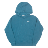 FILA Mens Blue Hoodie S